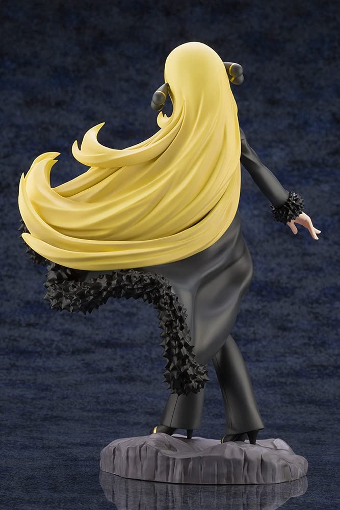 "Serie Pokemon / Monstruos de bolsillo" Artfx J Cynthia / Shirona con Garchomp / Gaburias (Kotobukiya)