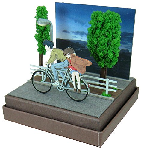 Amasawa Seiji & Tsukishima Shizuku Miniatuart Kit Studio Ghibli Mini (MP07-54) Mimi o Sumaseba-Sankei