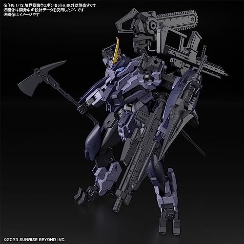 HG 1/72 "Kyoukai Senki" Weapons Set 6