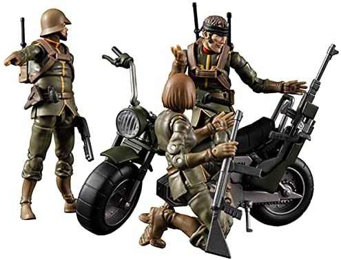"Gundam" G.M.G. Principality of Zeon 08 V-SP Normal Soldier & Zeon Soldier Motorcycle