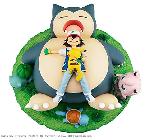 Taschenmonstern / Pokemon - G.e.M. Serie NAP mit SNORLAX / KABIGON (MEGAHOUSE)