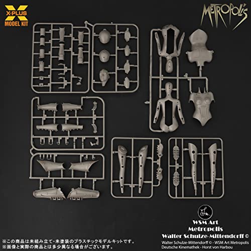 Metropolis Maria 1/8 Scale Plastic Model Kit Silver Screen