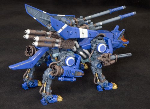 RZ-009 Warmand Wolf (Versión personalizada de ataque) - 1/72 escala - Modelo Master Highend, Zoids - Kotobukiya