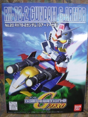 RX-78-2 Gundam Rx-78-2 Gundam avec g Armor SD Gundam G Generation (# 20) Kidou Senshi Gundam - Bandai