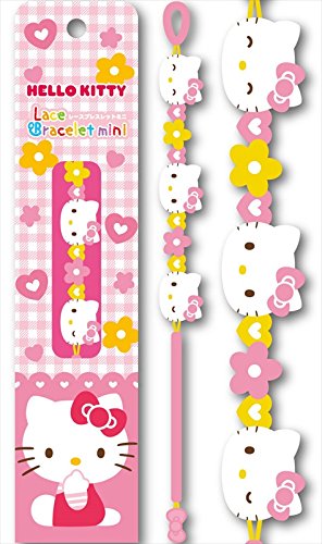"Hello Kitty" Lace Bracelet Mini Flower Heart