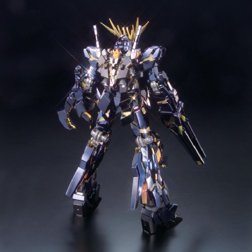 RX-0 Unicorn Gundam \Banshee\ (Titanium Finish version) - 1/100 scale - MG Kidou Senshi Gundam UC - Bandai