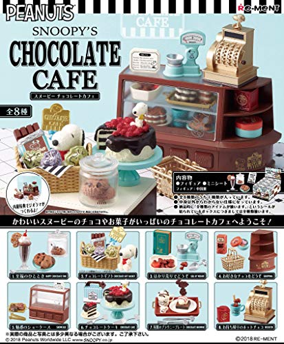 Snoopy CHOCOLATE CAFÉ  Candy Toy Peanuts - Re-Ment