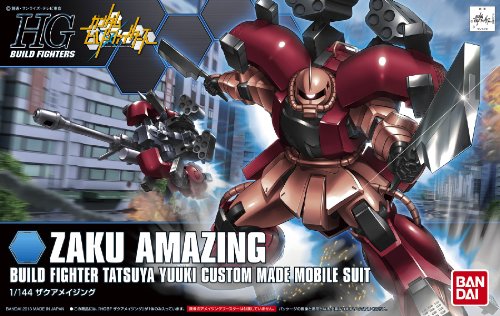 MS-06R-AB ZAKU incroyable - échelle 1/144 - HGBF (# 002) Gundam Construction Fighters - Bandai