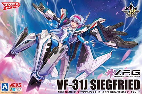Macross Valkyrie Girl VF-31 (version VFG-001prt) Macross Delta-Aoshima