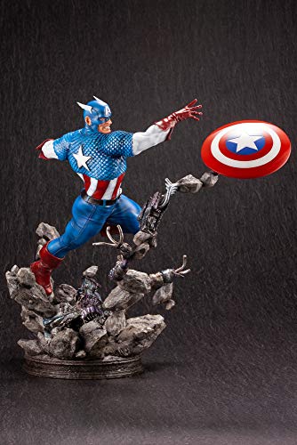Marvel Avengers Captain America Fine Art Statue