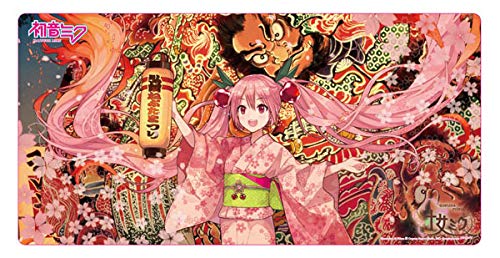 Hirosaki Neputa Festival x "Hatsune Miku" Sakura Miku Play Mat Illustration by iXima