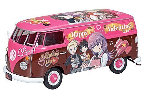 Volkswagen Type 2 Consegna Van (Girls Egg Happy Valentine Version) Egg Grosse Series - Hasegawa