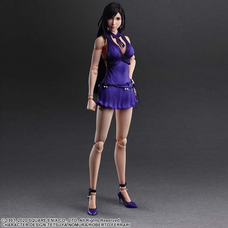 "Final Fantasy VII Remake" Play Arts Kai Tifa Lockhart -Dress Ver.-
