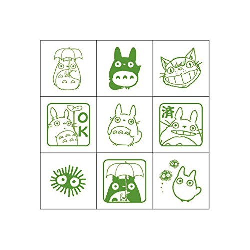 GHIBLI "My Neighbor Totoro" Square Stamp Stamp Stamp Stamp Acrylic CK9 003