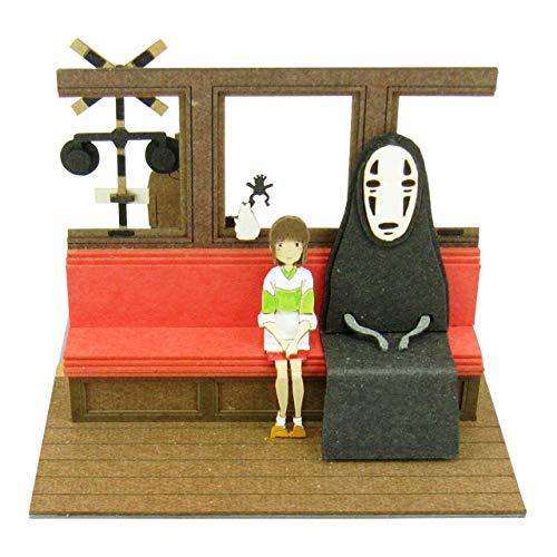 Miniatuart Kit Studio Ghibli Mini "Spirited Away" Unabara Dentetsu ni Notte