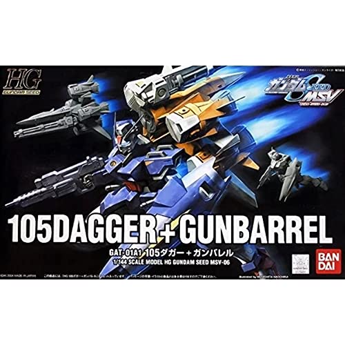 GAT-01A1 + AQM/E-X04 Guntonel Dagger-1/144 escala-HG Gundam SEED (#MSV-06) Kidou Senshi Gundam SEED MSV-Bandai