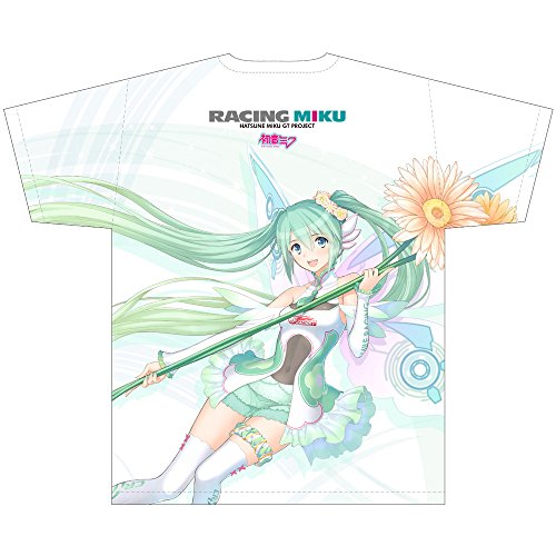 Racing Miku 2017 Ver. Full Graphic T-shirt (M Size)