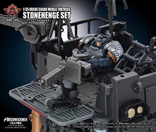 TOYS ALLIANCE LIMITED ARC-09 "ARCHE-YMIRUS" 1/35 SCALE URSUS GUARD MOBILE FORTRESS STONEHENGE SET
