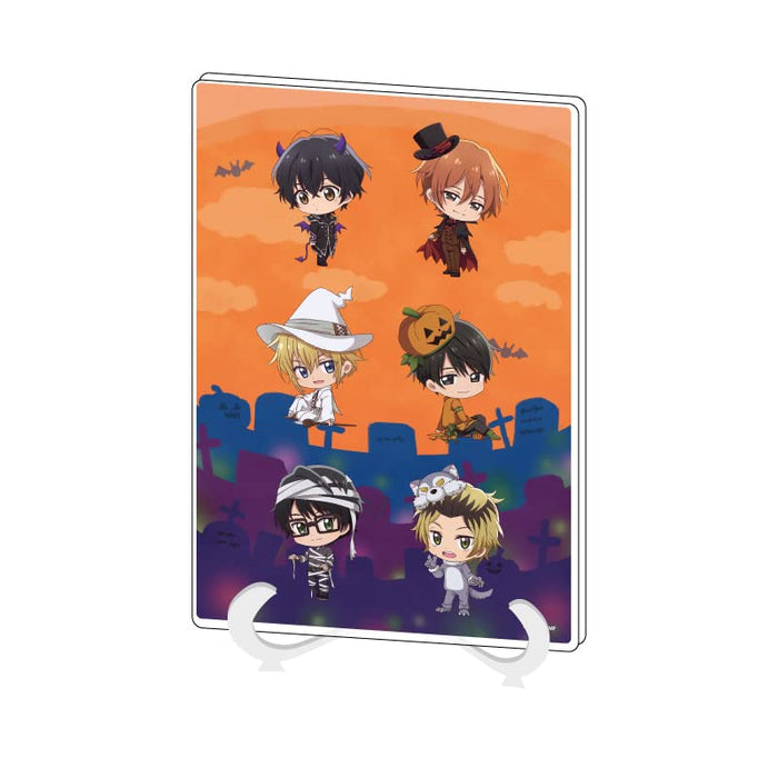 Acrylic Art Board A5 Size "Sasaki and Miyano" 01 Group Design Halloween Ver. (Mini Character)