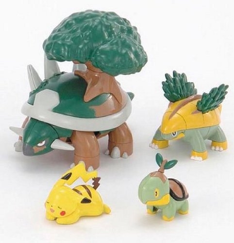 Pikachu Pokemon Evolution Setpokemon Plamo Pocket Monsters - Bandai