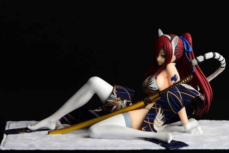 "Fairy Tail" Erza Scarlet White Tiger Gravure Style