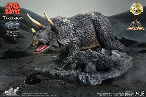 Star Ace Toys "One Million Years B.C." Triceratops Polyresin Statue