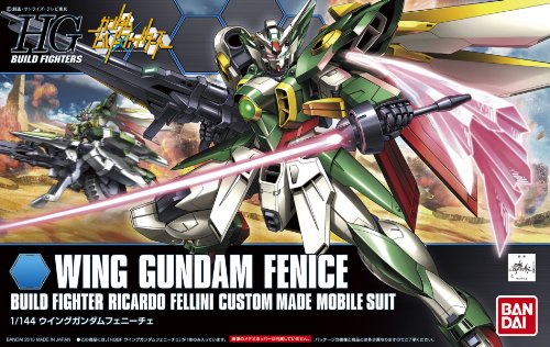 Xxxg-01wf wing gundam fenice - 1/144 escala - HGBF (# 006) Gundam Build Fighters - Bandai