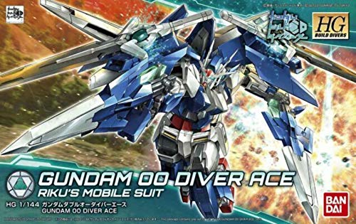 Gundam 00 Diver Ace - 1/144 Escala - Gundam Build Divers - Bandai