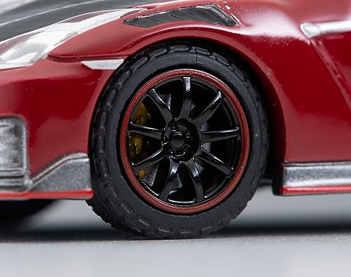1/64 Scale Tomica Limited Vintage NEO TLV-N254e NISSAN GT-R NISMO Special Edition 2022 Model (Red)