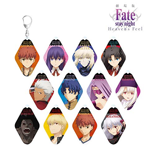 "Fate/stay night -Heaven's Feel-" Trading Collection Acrylic Key Chain