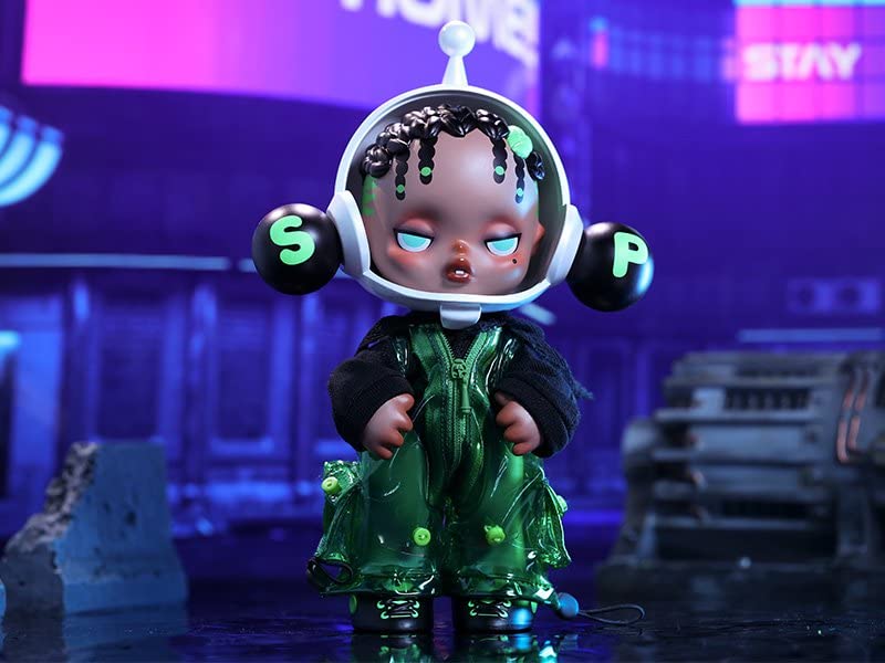 POPMART SKULLPANDA OOTD Green Field Big Size