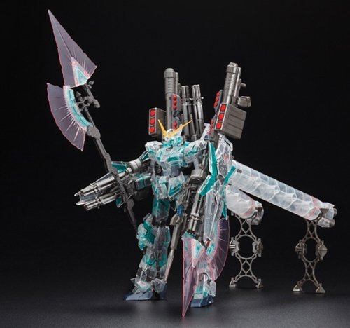 RX-0 Full Armor Unicorn Gundam (Mechanical Clear ver. version) - 1/100 scale - MG, Kidou Senshi Gundam UC - Bandai