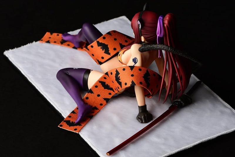 "Fairy Tail" Erza Scarlet Halloween Cat Gravure Style