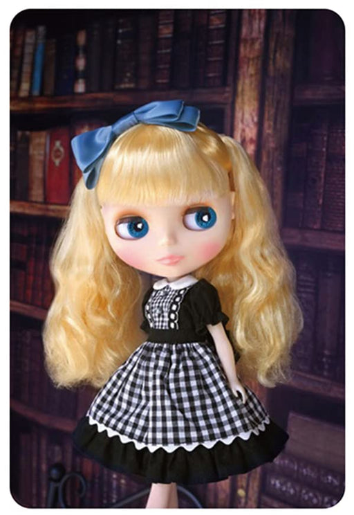 【Cross World Connections】Produced by Junie Moon Dear Darling Fashion for Dolls Gingham Dress Set (22cm) Black