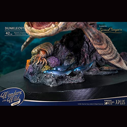 Star Ace Toys Wonders of the Wild Series Dunkleosteus Polyresin Statue Deluxe Edition