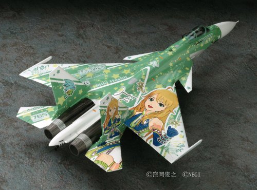 Hoshii Miki (Sukhoi Su-33 Flanker-D version) - 1/72 scale - iDOLM@STER 2 - Hasegawa