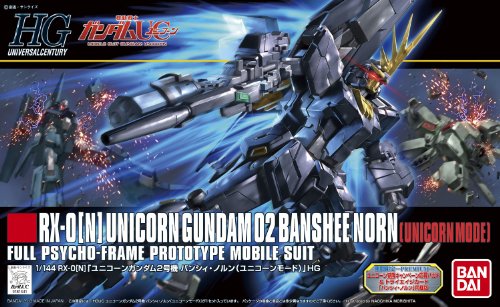 1/144 "Gundam UC" Unicorn Gundam 02 Banshee Norun (Unicorn Mode)