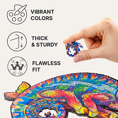 Iridescent Chameleon 202 Piece M Size