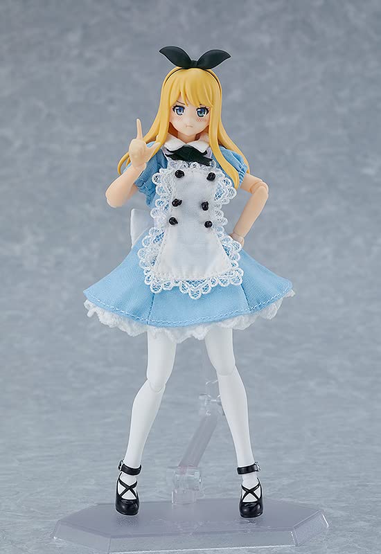 figma Styles figma Female Body (Alice) with Dress + Apron Outfit