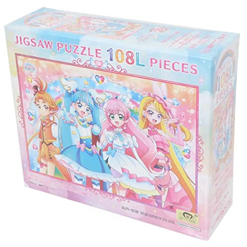 "Hirogaru Sky! Precure" Jigsaw Puzzle 108 Piece 108-L788 Towards the Rainbow