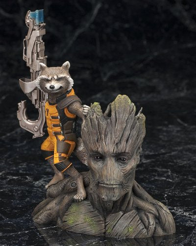 Groot Rocket Raccoon 1/10 ARTFX+ Guardians of the Galaxy - Kotobukiya