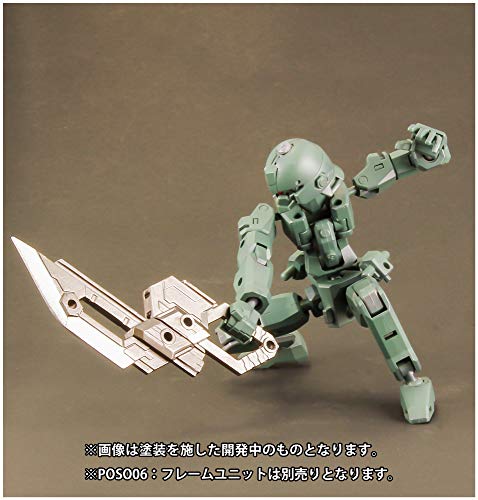 Non Scale Plastic Kit Plaact Options Series 09 Blades Guns