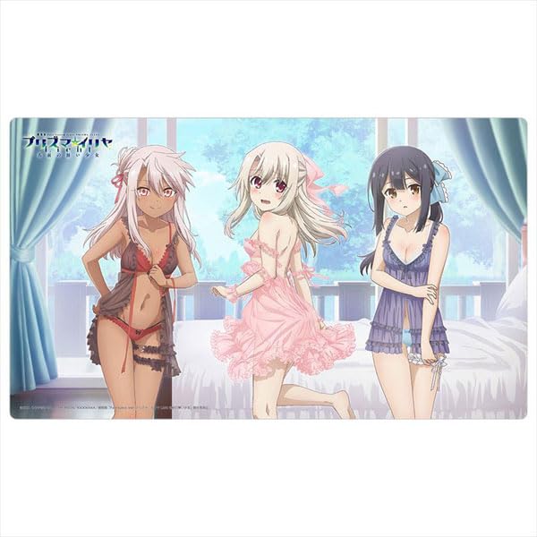 "Fate/kaleid liner Prisma Illya: Licht - The Nameless Girl" Original Illustration Rubber Mat Illya & Miyu & Chloe / Roomwear