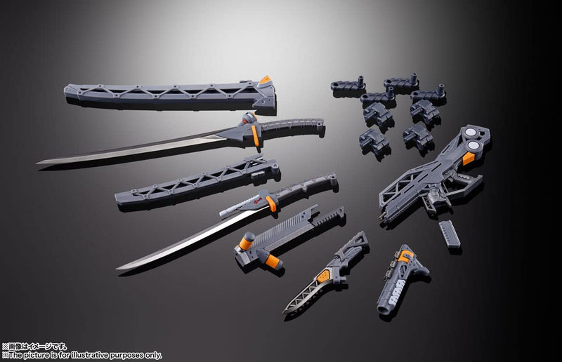 "Evangelion" METAL BUILD Series Armed Set