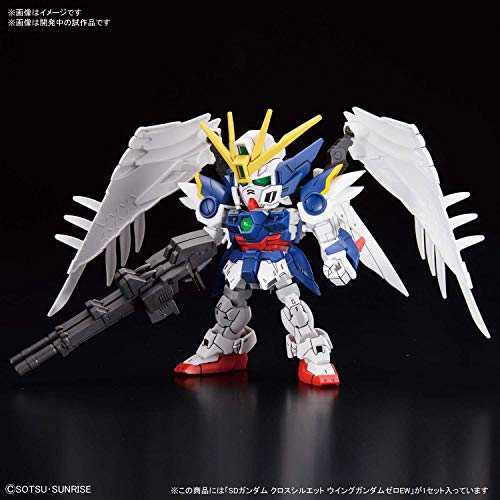 XXXG-00W0 WING GUNDAM Zero Custom SD Gundam Cross Silhouette Shin Kidou Senki Gundam Wing Indless Waltz - Bandai Spirits