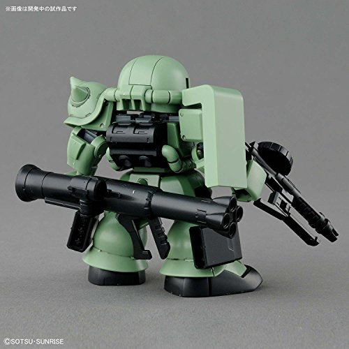 MS-06F Zaku II SD Gundam Cross Silhouette Kidou Senshi Gundam - Bandai