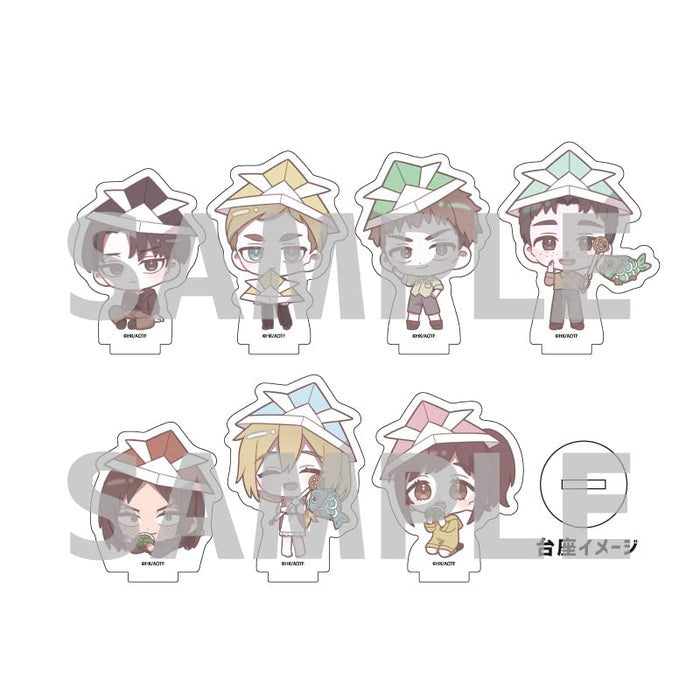 Acrylic Petit Stand "Attack on Titan" 23 Children's Day Ver. B (Mini Character Illustration)