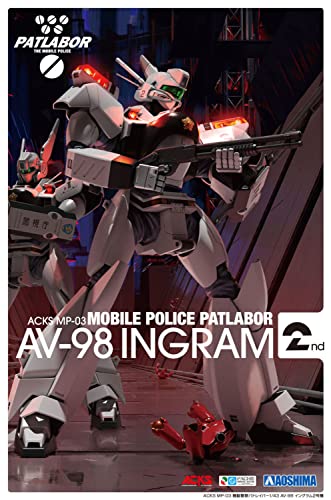ACKS MP-03 "Mobile Police PATLABOR" 1/43 AV-98 Ingram 2nd