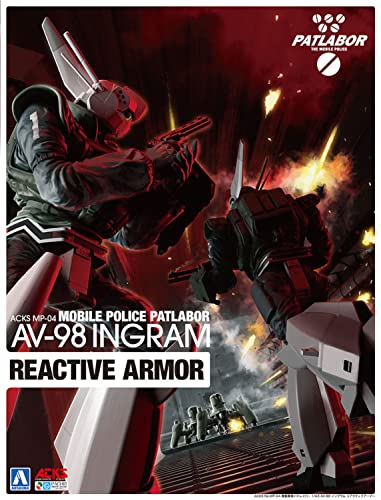 ACKS MP-04 "Mobile Police PATLABOR" 1/43 AV-98 Ingram Reactive Armour