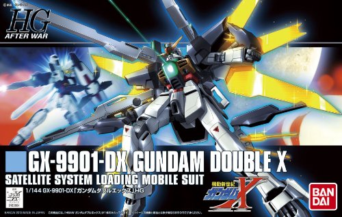 GX-9901-DX Gundam Double X - 1/144 scala - HGAWHGUC (#163) Kidou Shinseiki Gundam X - Bandai